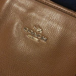Coach tan tote